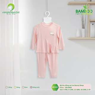 Bộ dài sợi tre bunny sleep anminaza 9-3y