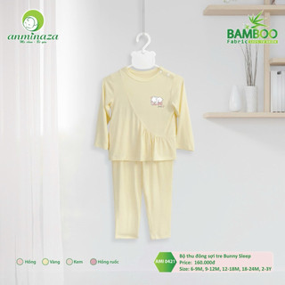 Bộ dài sợi tre bunny sleep anminaza 9-3y