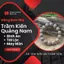 Vòng trầm hương An Bình 16ly trầm kiến Quảng Nam thơm đẹp cho cổ tay nam thu hút tài lộc