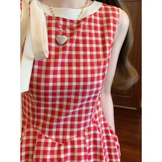 Đầm thiết kế KYE Dami dress kẻ caro dáng dài