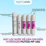 (MIỄN PHÍ LẮP ĐẶT) MÁY LỌC NƯỚC ĐỂ GẦM ION KIỀM HYDROGEN MUTOSI MP-U86, MÁY ĐỂ GẦM NHỎ GỌN - CHÍNH HÃNG BẢO HÀNH 3 NĂM — ảnh 2