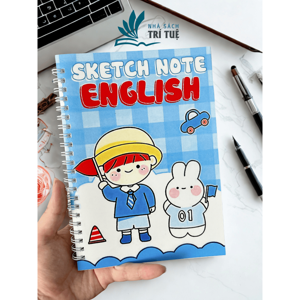 Sổ tay tổng hợp ngữ pháp Tiếng Anh sketchnote English hệ thống kiến thức ngữ pháp từ L3-L12