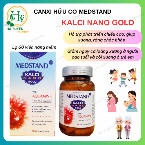 Canxi hữu cơ KALCI NANO GOLD-Bổ sung Canxi Cho Phụ Nữ Có Thai, Cho Con ...