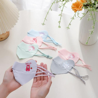 Khẩu trang chống tia UV cho bé, khẩu trang vải cho bé, khẩu trang 3D lụa băng UPF50+ cao cấp