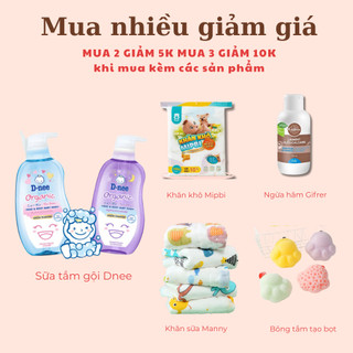 [CHÍNH HÃNG] Sữa Tắm Gội Cho Bé Dnee 2 IN 1 Tem Đại Thịnh Chính Hãng -  An Toàn Cho Bé Sơ Sinh