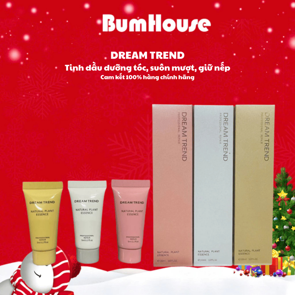 Tinh Chất Dưỡng Tóc AHA Essence DREAM TREND Suôn Mượt Chắc Khỏe Giảm Xơ Rối 5ml/150ml
