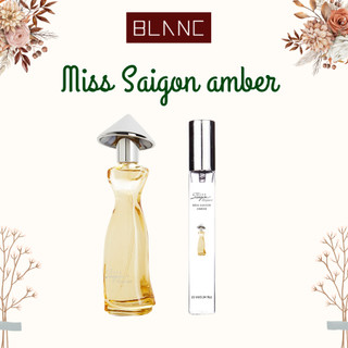 Nước Hoa Nữ Chiết Miss Saigon Ruby, Amber, Amethyst BLANC PERFUME, Dầu Thơm Hương Hoa Cỏ Ngọt Ngào Nữ Tính Quyến Rũ