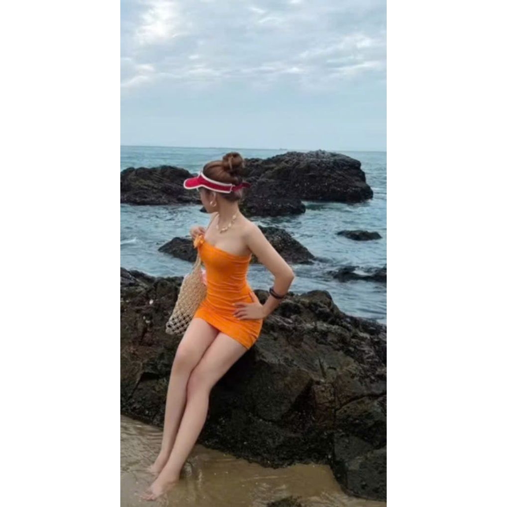 Đầm ống CAM body thun lạnh, váy body tôn 3 vòng cực sexy TingTing 88