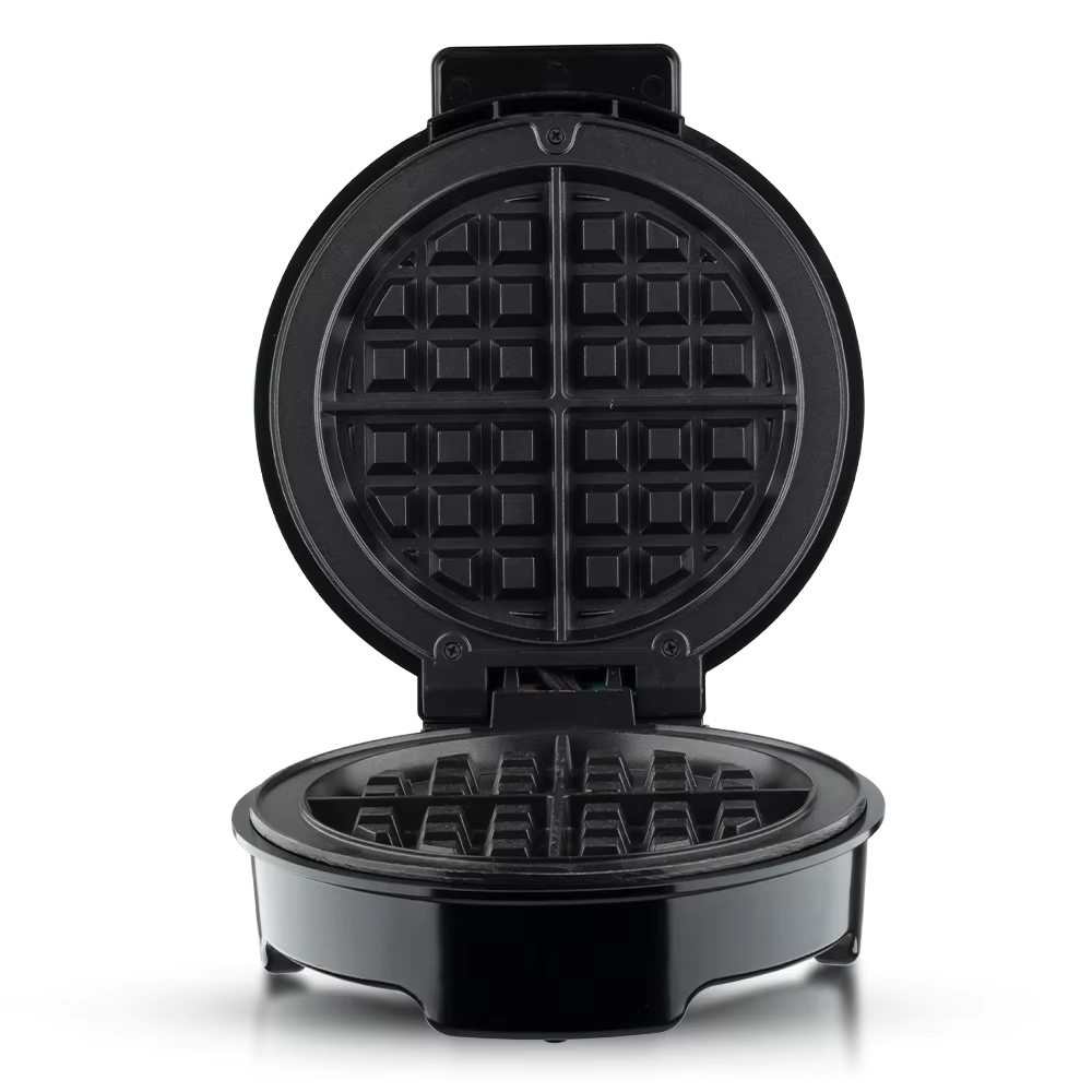 Máy làm bánh waffle, máy nướng bánh kẹp tổ ong RAF1200W làm nóng nhanh, bánh chín đều 2 mặt