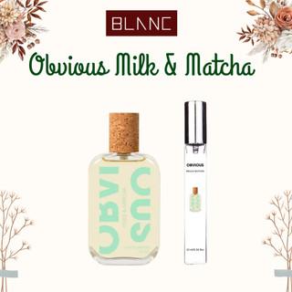 Nước Hoa Unisex Chiết Obvious Milk & Matcha BLANC PERFUME, Dầu Thơm Phong Cách Ấn Tượng, Dễ Thương, Đậm Đà