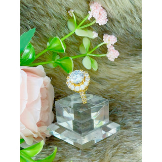 NHẪN MẶT ĐÁ TRÒN TO 8LY – PHIÊN BẢN CAO CẤP