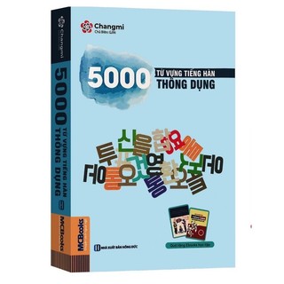 Sách - 5000 Từ Vựng Tiếng Hàn Thông Dụng - MCBooks