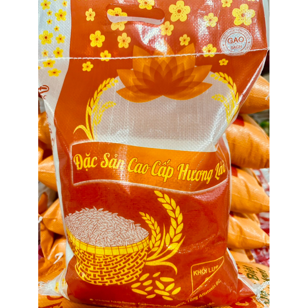 Gạo Đặc Sản Hương Lài 5ký Dẻo Mềm Ngọt Cơm