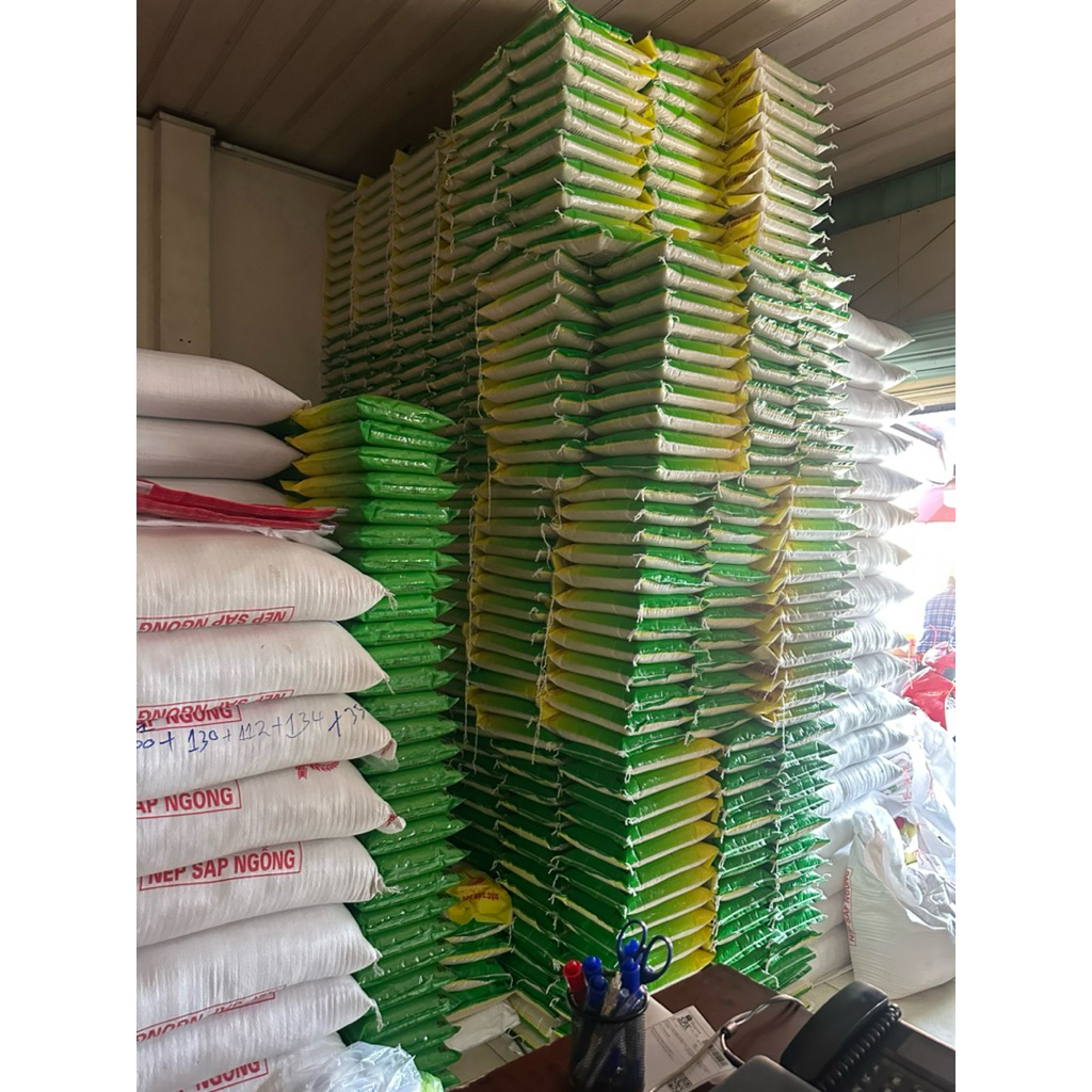Gạo Đặc Sản Hương Lài 5ký Dẻo Mềm Ngọt Cơm