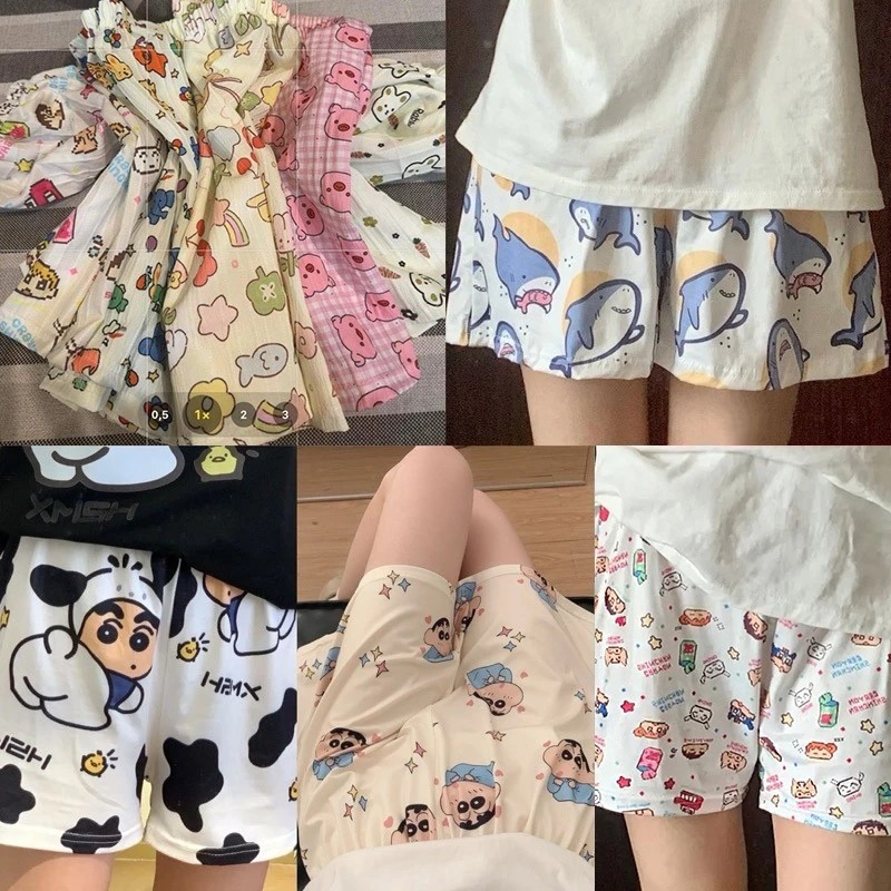 Tổng các mã quần hoạt hình cute hottrend freisze 38-55kg