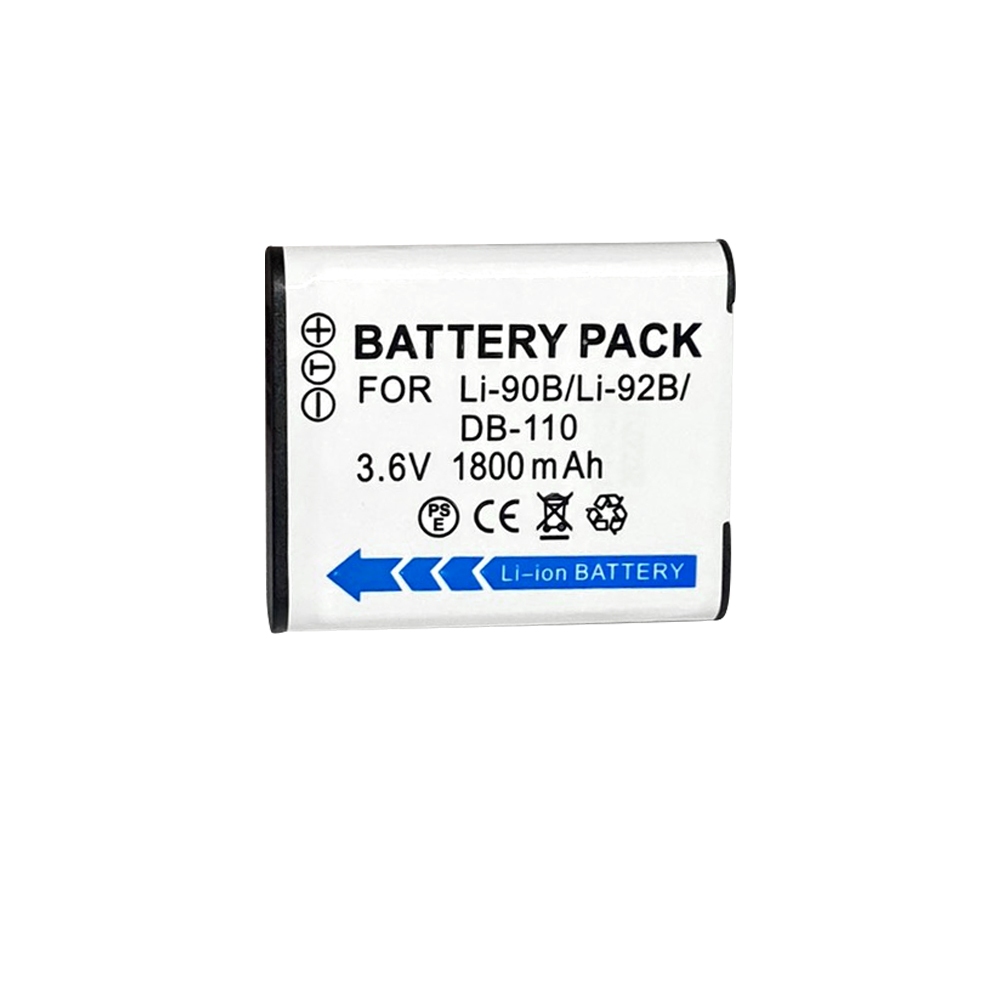 BM 2-Pack LI-90B, LI-92B Batteries for Olympus Tough TG-6, TG-5, TG