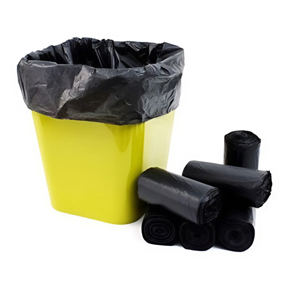 [Mua 2 Tặng 1] Túi đựng rác sinh học tự phân hủy cuộn túi rác màu đen 55x65cm tiết kiệm