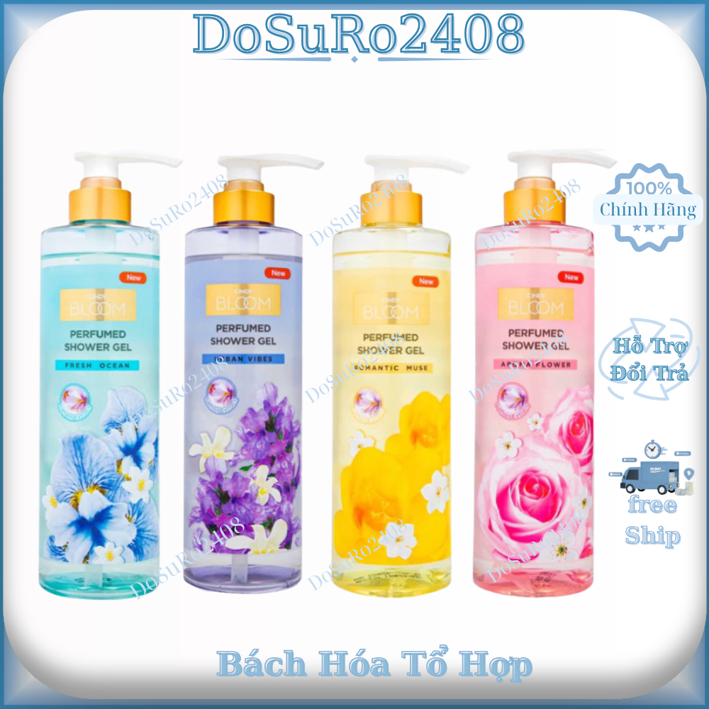 Sữa Tắm Hương Nước Hoa Cindy Bloom chai 640g