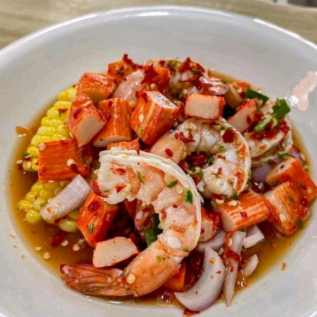 Mở Nắp Là Trộn _ Sốt Thái Somtam 400g _ Chua Cay Ngon Chuẩn Vị!
