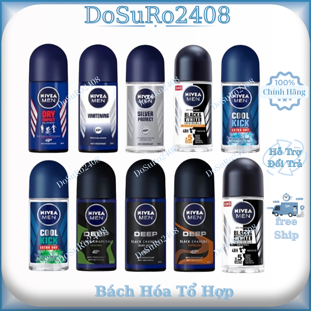 Lăn ngăn mùi NIVEA MEN dành cho Nam ( 50ml )