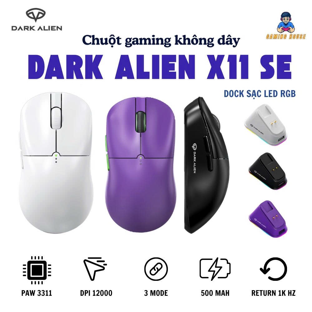 Chuột gaming Dark Alien X11 SE