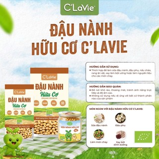 Đậu nành hữu cơ C'LaVie Organic Soybeans