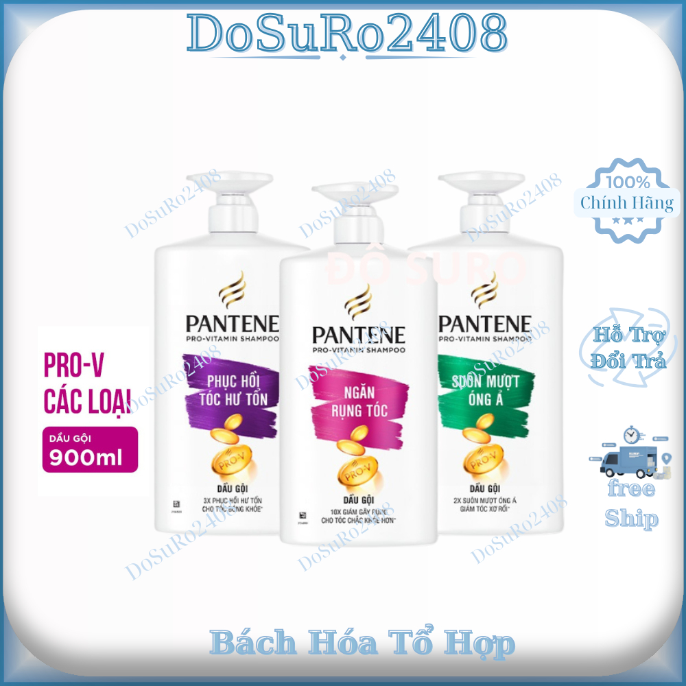 Dầu Gội PANTENE NGĂN RỤNG TÓC 900ml