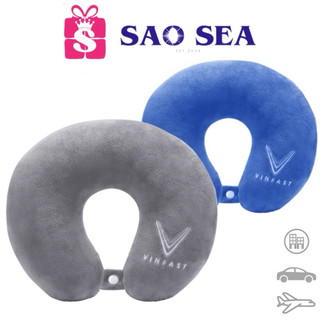 Gối Cổ Chữ U Vinfast, gối văn phòng, gối đi xe ô tô, máy bay. Gối mềm mịn, êm ái. Vinfast U shaped pillow