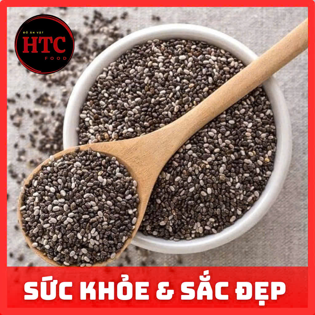 Hạt chia Úc giảm cân hàng chính hãng, hạt dinh dưỡng cao cấp gói dùng thử 20g/50g/100g, HTC Food