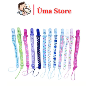 Dây đeo vải ti giả, gặm nướu cho bé [Dài 44cm, đIều chỉnh được độ dài]