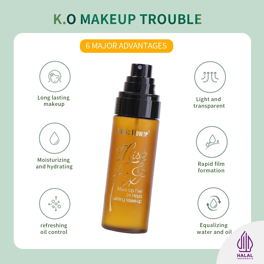 Xịt Khóa nền Makeup cấp ẩm giử tông nền căng bóng da