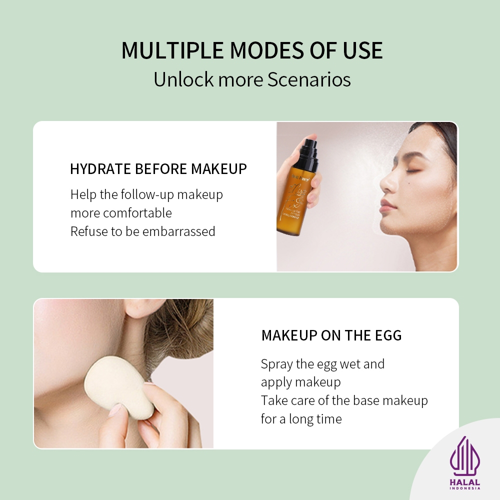 Xịt Khóa nền Makeup cấp ẩm giử tông nền căng bóng da