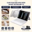 Bao da iPad Kèm Bàn Phím Smart Keyboard V2 tháo rời, xoay dọc dành cho Gen10/11 A16, Air 4/5/6/7, Pro11 by MèoBer
