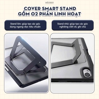 [2026] Bao da iPad Kèm Bàn Phím Smart Keyboard V2 tháo rời, xoay dọc dành cho Gen10/11 A16, Air 4/5/6/7, Pro11 by MèoBer