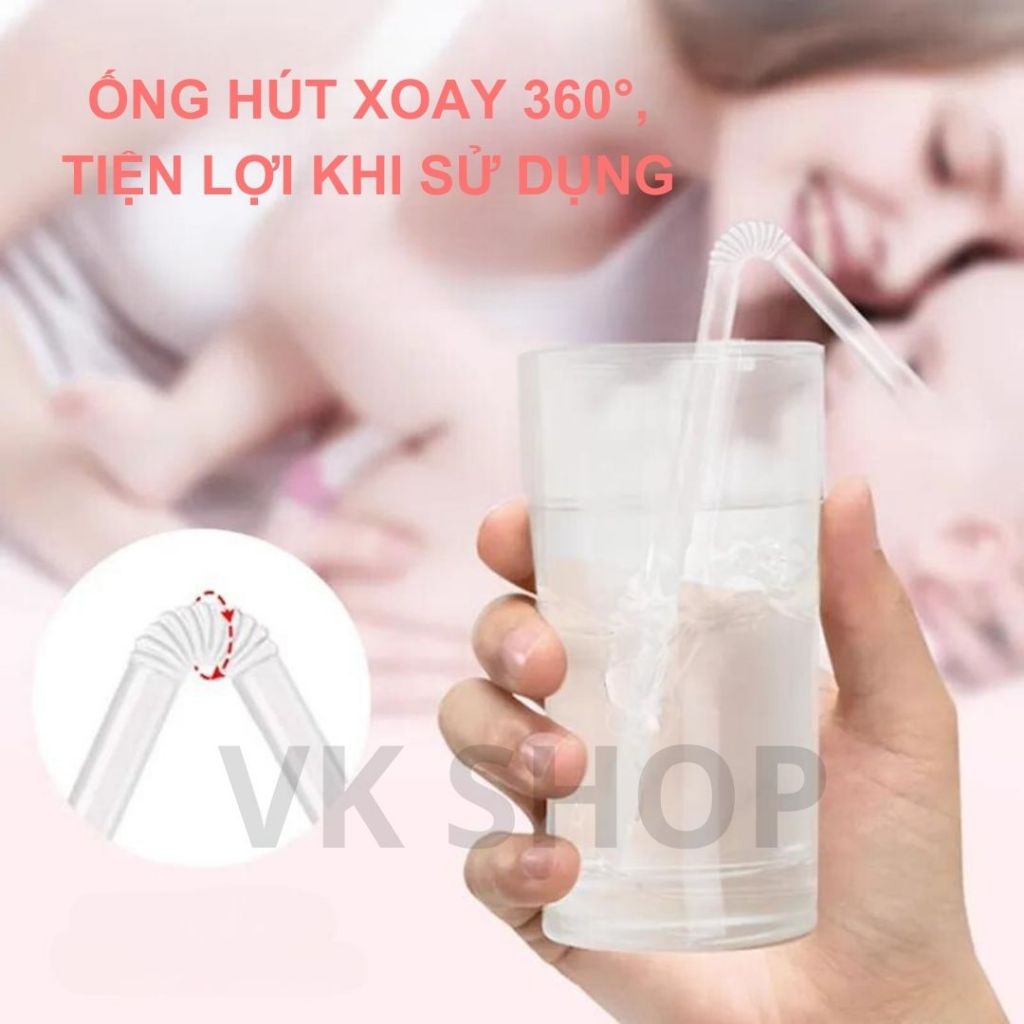 Ống Hút Dùng 1 Lần Tiện Lợi Vệ Sinh,Hộp 100 Cây, Ống Hút Nhựa Tiện Lợi Cho Tiệc, Sự Kiện, Du Lịch