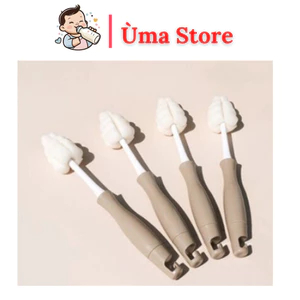 Cọ bình sữa bọt biển Grosmimi The easy 2 in 1 Hàn quốc (1chiếc)