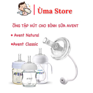 Ống hút bình sữa Avent, Moyuum, Ubmom, Green, ... cho bé chống sặc, chống đầy hơi (không kèm bình)