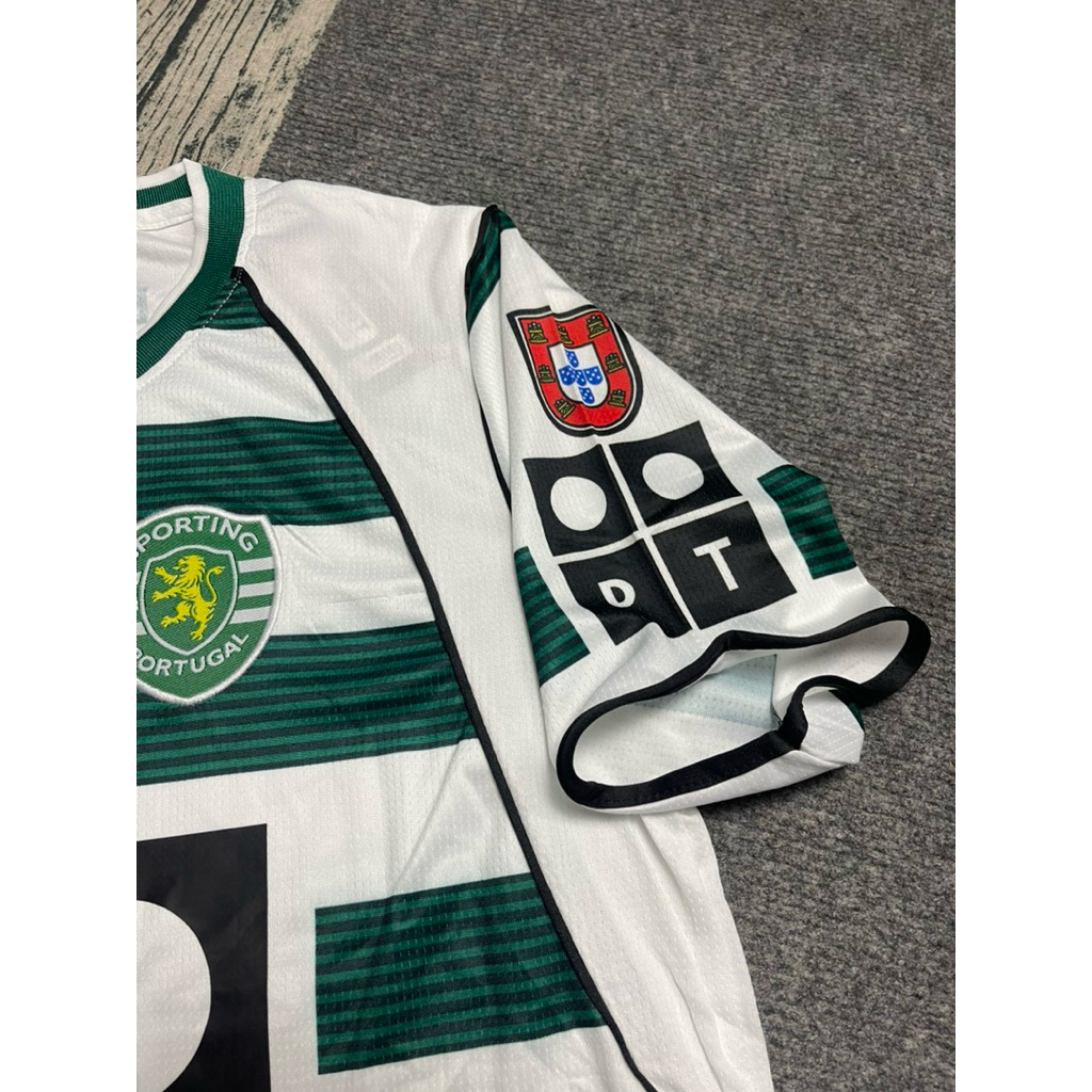 (FREE SHIP) Áo Bóng Đá CLB LISBON - RONALDO  - Vải Gai Thái Cao Cấp.