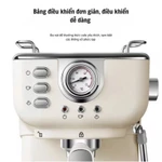 (TẶNG NC LAU BẾP)Máy pha cà phê Espresso CM3120 tự động cao cấp, máy pha cafe gia đình mini công suất mạnh, tiết kiệm đi — ảnh 5