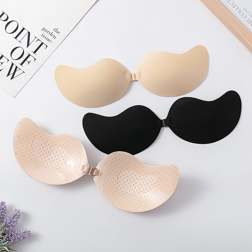 Áo Dán Ngực Mút Mỏng Nhẹ – Miếng Dán Ngực Cài Trước Tạo Khe Tự Nhiên AMYBRA D0129