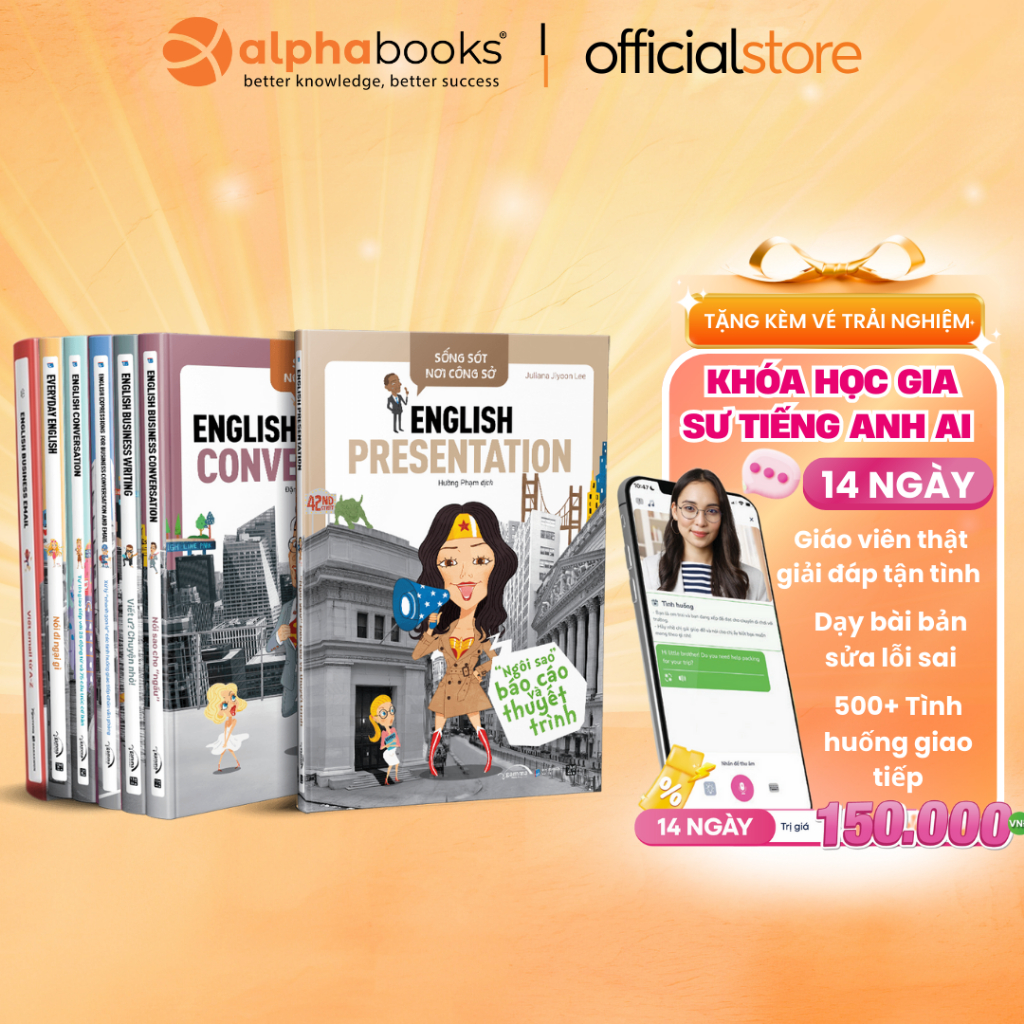 Sách - Lẻ/Combo Sống Sót Nơi Công Sở - English Business - Juliana Jiyoon Lee (Gamma Books)