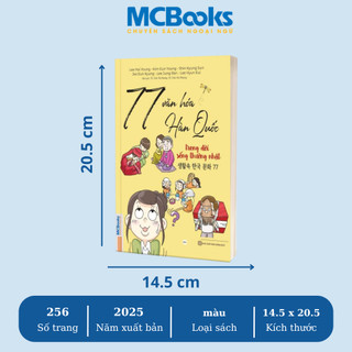Sách - 77 văn hóa Hàn Quốc trong đời sống thường nhật MCBooks