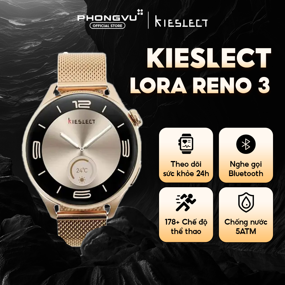 Đồng hồ thông minh Kieslect Lady Lora Reno 3 - Bảo hành 12 tháng ...