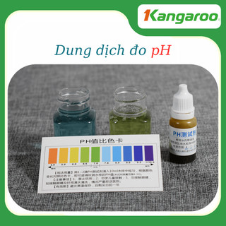 Dung dịch test pH kiểm tra máy lọc nước RO - Thuốc thử ph, dung dịch thử ph 4-10 lọ 10ml