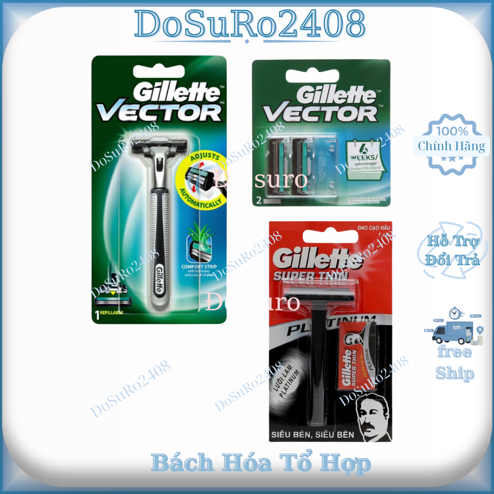 Dao cạo râu Gillette Vector / lưỡi cạo râu Gillette