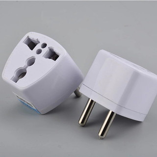 Ổ cắm chuyển đổi từ 3 chân sang 2 chân, phích cắm chuyển đổi tiện dụng, chống cháy