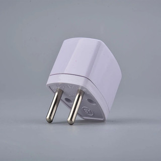 Ổ cắm chuyển đổi từ 3 chân sang 2 chân, phích cắm chuyển đổi tiện dụng, chống cháy