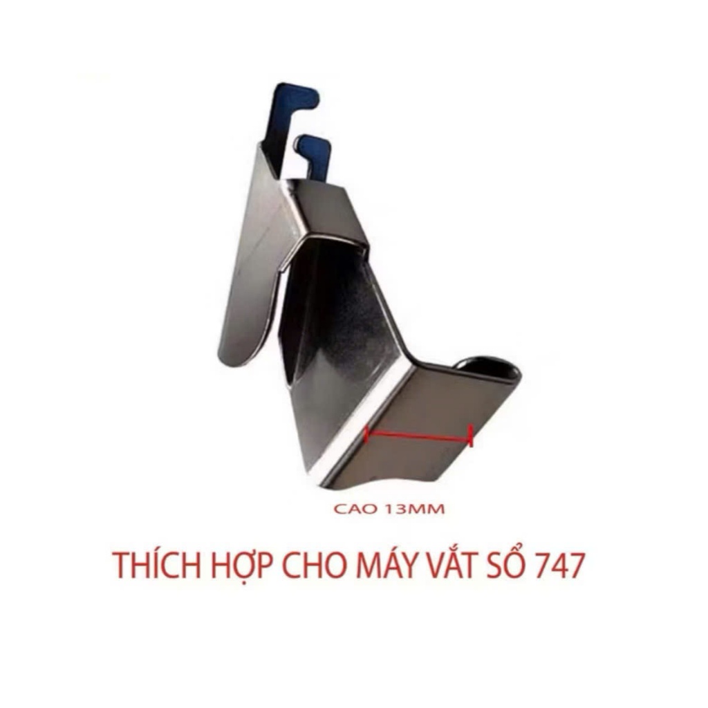 Cữ Chống Quăn Mép Vải - Phụ Kiện Máy Vắt Sổ Công Nghiệp Loại Nhỏ