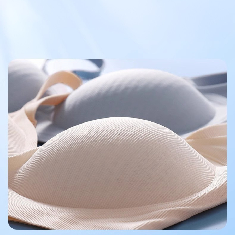 Áo Ngực Su Không Gọng Mút Tổ Ong Không Lộ Viền Chống Chảy Xệ DORIS 010