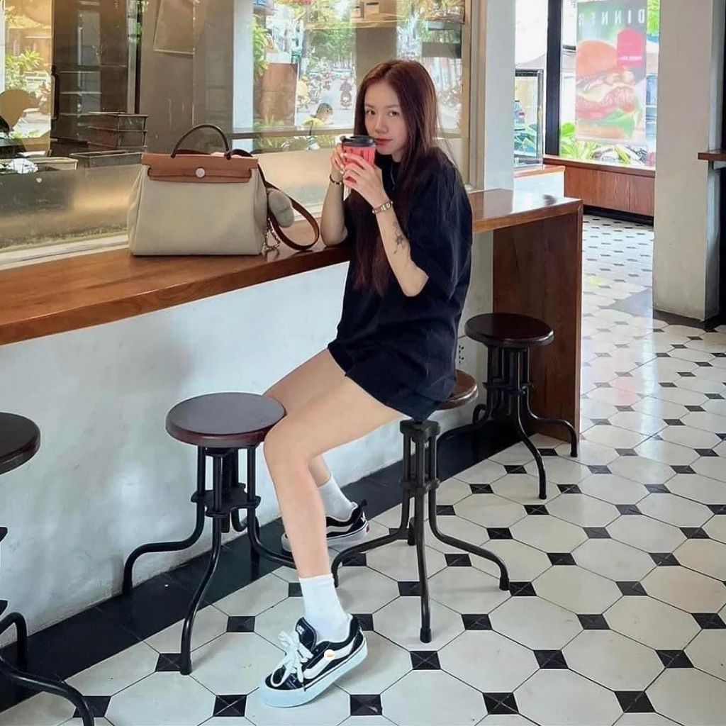 Giày Thể Thao Knu Skool Nam Nữ Dễ Phối Đồ Đi Học Đi Chơi Phong Cách Cá Tính, Giày Sneaker Cổ Thấp || 5